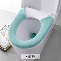 马桶坐垫通用加厚毛绒冬季家用马桶圈垫粘贴式防水坐便套马桶套圈 三维工匠马桶垫