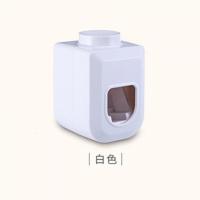 挤牙膏器自动单个家用壁挂式免打孔牙膏架置物架懒人挤压 三维工匠 蓝色