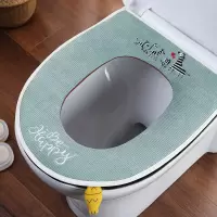 家用马桶坐垫夏季薄款防水拉链款通用马桶垫套四季坐便器垫圈垫子 三维工匠