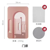 硅藻泥脚垫卫生间浴室卫浴速干硅藻土防滑吸水脚垫地垫 三维工匠防滑垫