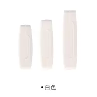 简约卡通挤牙膏器儿童手动挤牙膏化妆品洗面奶芥末挤压夹子 三维工匠 白色三个装