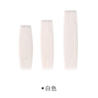 简约卡通挤牙膏器儿童手动挤牙膏化妆品洗面奶芥末挤压夹子 三维工匠 白色三个装