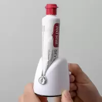 。我想要懒人牙膏挤压器儿童手动挤牙膏全自动牙膏夹子创意牙 三维工匠 白色2个装K挤牙膏器