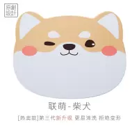 硅藻泥吸水垫板卡通浴室防滑垫速干天然硅藻土脚垫网红卫生间地垫 三维工匠