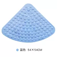 扇形淋浴房硅胶垫浴室地垫厕所洗澡家用脚垫子冲凉房卫生间防滑垫 三维工匠