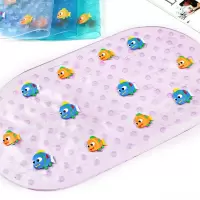 婴儿儿童卡通洗澡防滑垫宝宝小孩浴室地垫澡盆垫卫生间游泳池脚垫 三维工匠