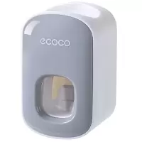 全自动挤牙膏器通用壁挂免打孔牙膏牙刷置物架牙膏架懒人挤压 三维工匠 黑色