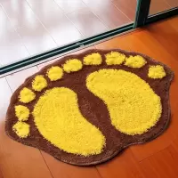地垫垫吸水脚垫卫浴进防滑垫子厅浴室厕所厨房卧室家用 三维工匠