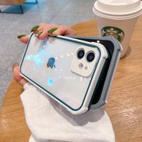 vbnm11手机壳四角气囊iPhone12拼接透明x/xsmax防摔7/8P全包情侣[10月8日发完]