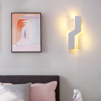 姿灯(ZIDENG) 壁灯客厅led床头卧室灯现代简约大气房间过道走廊墙壁灯北欧简约风创意灯具
