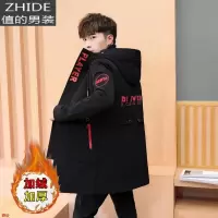 SUNTEK春季男孩外套12岁大童15中长款风衣13初中学生高中生帅气春秋装14风衣