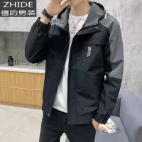 SUNTEK男士外套2020春秋季新款韩版潮流百搭帅气男装休闲春装夹克上衣服夹克