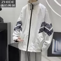 SUNTEK运动外套男机能美式街头痞帅bf春秋飞行员夹克棒球服休闲百搭潮流夹克