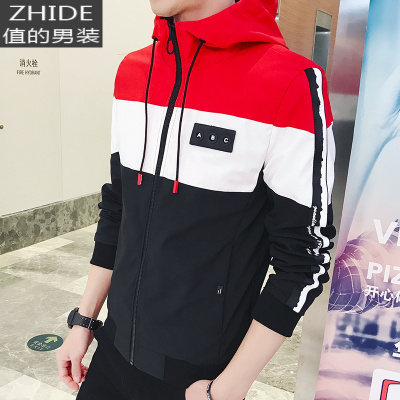 SUNTEK男士外套春季2020新款休闲百搭夹克上衣韩版潮流学生衣服男装秋装夹克
