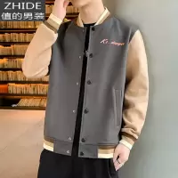 SUNTEK夹克男士春季新款韩版宽松棒球服百搭休闲潮流运动外套春秋上衣服夹克