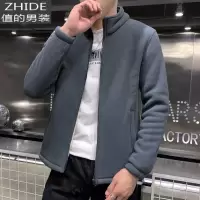 SUNTEK卫衣男开衫秋冬季潮流运动休闲上衣加肥大码胖子加绒加厚夹克外套夹克