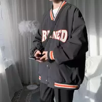 SUNTEK夹克男春季韩版潮流帅气棒球服外套港风潮牌宽松休闲网红运动上衣夹克
