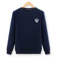 SUNTEK冬季男士卫衣加绒加厚棉宽松圆领保暖上衣大码男装潮胖子秋冬款卫衣