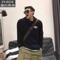 SUNTEK徐太浪春季浪叔原创半拉链连帽卫衣男士潮流色休闲百搭套头上衣卫衣