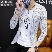 SUNTEK男士长袖T恤潮假两件秋季薄款男装韩版个性外穿上衣夜场帅气体恤T恤