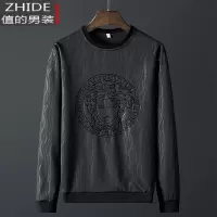 SUNTEK加肥加大码胖子卫衣男士宽松韩版潮流迷彩春秋款胖人秋季长袖T恤T恤
