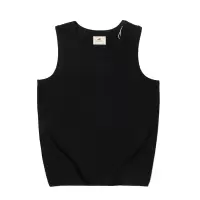 SUNTEK棉美式健身运动背心潮男夏季跨栏工装坎肩 复古外穿宽松无袖t恤马甲/背心