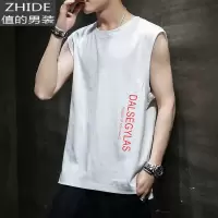 SUNTEK背心男士2020新款潮流潮牌无袖t恤篮球冰丝宽松运动休闲坎肩薄款马甲/背心