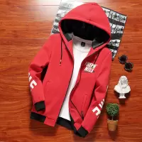 SUNTEK秋冬季开衫卫衣男连帽韩版潮初高中学生帅气男装加绒加厚休闲外套卫衣