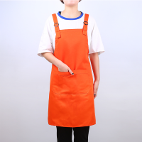 劳保服防水防油防污加厚耐磨挂脖防护围裙