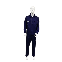 舜棉工作劳保服定制藏青春秋装长袖套装