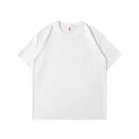 舜棉 230g重磅纯棉落肩圆领短袖 定制 件