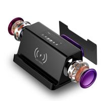 新款私模 创意智能迷你插卡音箱无线充电 重低音蓝牙音箱