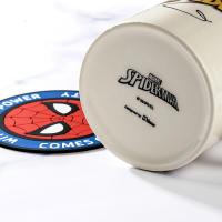 漫威复仇者联盟4蜘蛛侠漫画复古马克杯陶瓷杯子大容量水杯咖啡杯