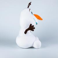 迪士尼正版冰雪奇缘2雪宝毛绒公仔艾莎安娜摆件麋鹿造型玩偶