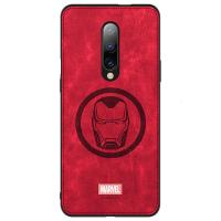 marvel漫威手机壳适用一加7Pro布纹手机壳创意oneplus7防摔保护套