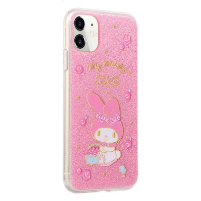 Hello Kitty苹果11闪粉手机壳 iPhone11pro凯蒂猫防摔保护套适用