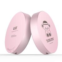 正版泰迪充电宝6000mAh移动电源金属合金圆形便携安卓通用快充