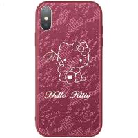 HelloKitty正版适用苹果X手机壳 卡通保护套iPhone7p全包防摔软壳