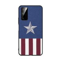 漫威正版 适用荣耀V30 Pro刺绣手机壳 全包防摔华为荣耀V30保护套