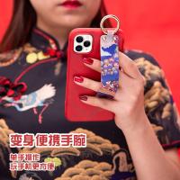 迪士尼iphone11手机壳 腕带苹果11Pro支架防摔max米奇保护套适用