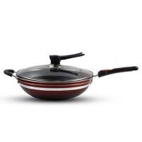 中康 韩式聚能无油烟炒锅无油烟不粘平底锅电磁炉通用炒锅32/34CM 32cm