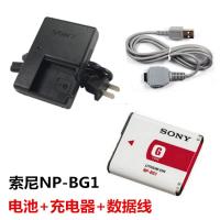 DSC-T20 T100 W130 W150 W170相机NP-BG1电池+充电器+数据线 单买数据线