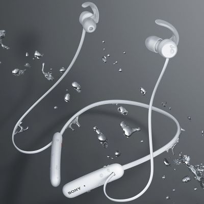 WI-SP510强劲重低音无线防水运动耳机适用苹果安卓华为 白色