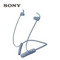 WI-SP510 无线蓝牙耳机运动防水颈挂入耳式挂脖防汗通用 蓝色