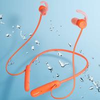 WI-SP510强劲重低音无线防水运动耳机适用苹果安卓华为 橘色