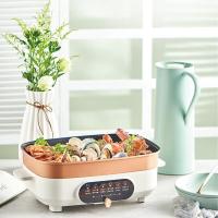 煎烤机家用JD3424D08多功能一体锅料理锅大容量电烧烤锅