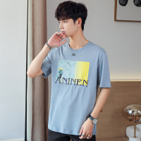 珂卡慕(KEKAMU)短袖T恤休男士2020夏季宽松韩版潮流体恤男t棉质上衣服