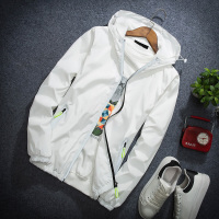 珂卡慕(KEKAMU)秋季班服定制运动风衣男士印logo印字外套户外骑车跑步防风风衣