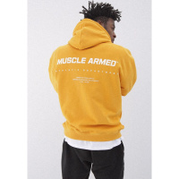 珂卡慕(KEKAMU)肌肉健身狗兄弟连帽套装男加绒外套休闲训练裤子