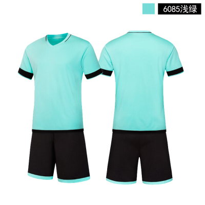 珂卡慕(KEKAMU)足球服套装男女儿童2020新款透气速干短袖足球衣服定制小学生训练队服